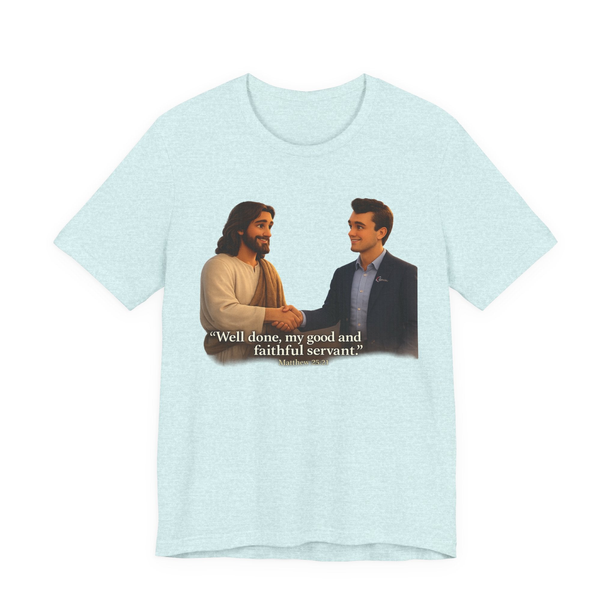 Faithful Servant Tee – "Well done, my good and faithful servant" Christian T‑Shirt