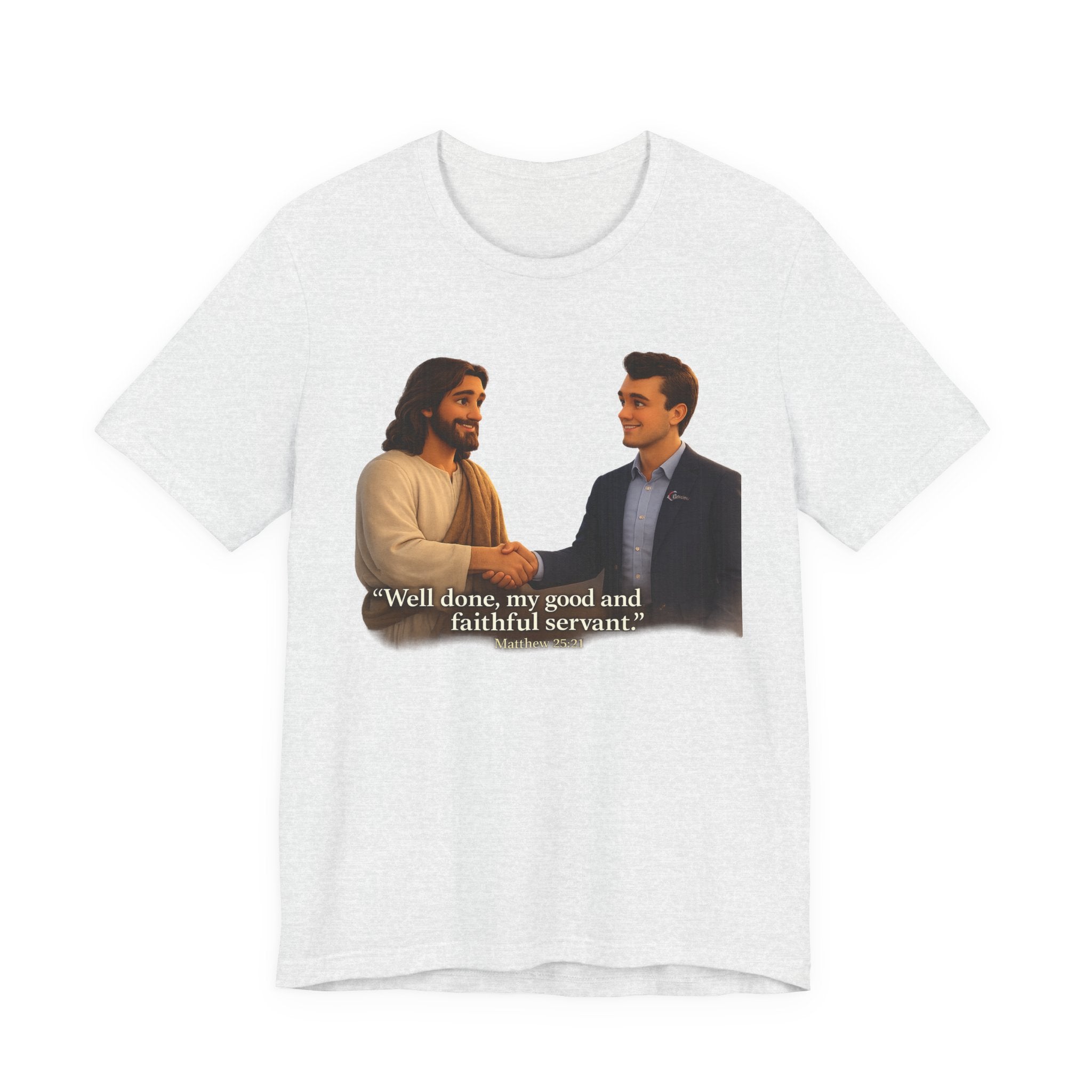 Faithful Servant Tee – "Well done, my good and faithful servant" Christian T‑Shirt