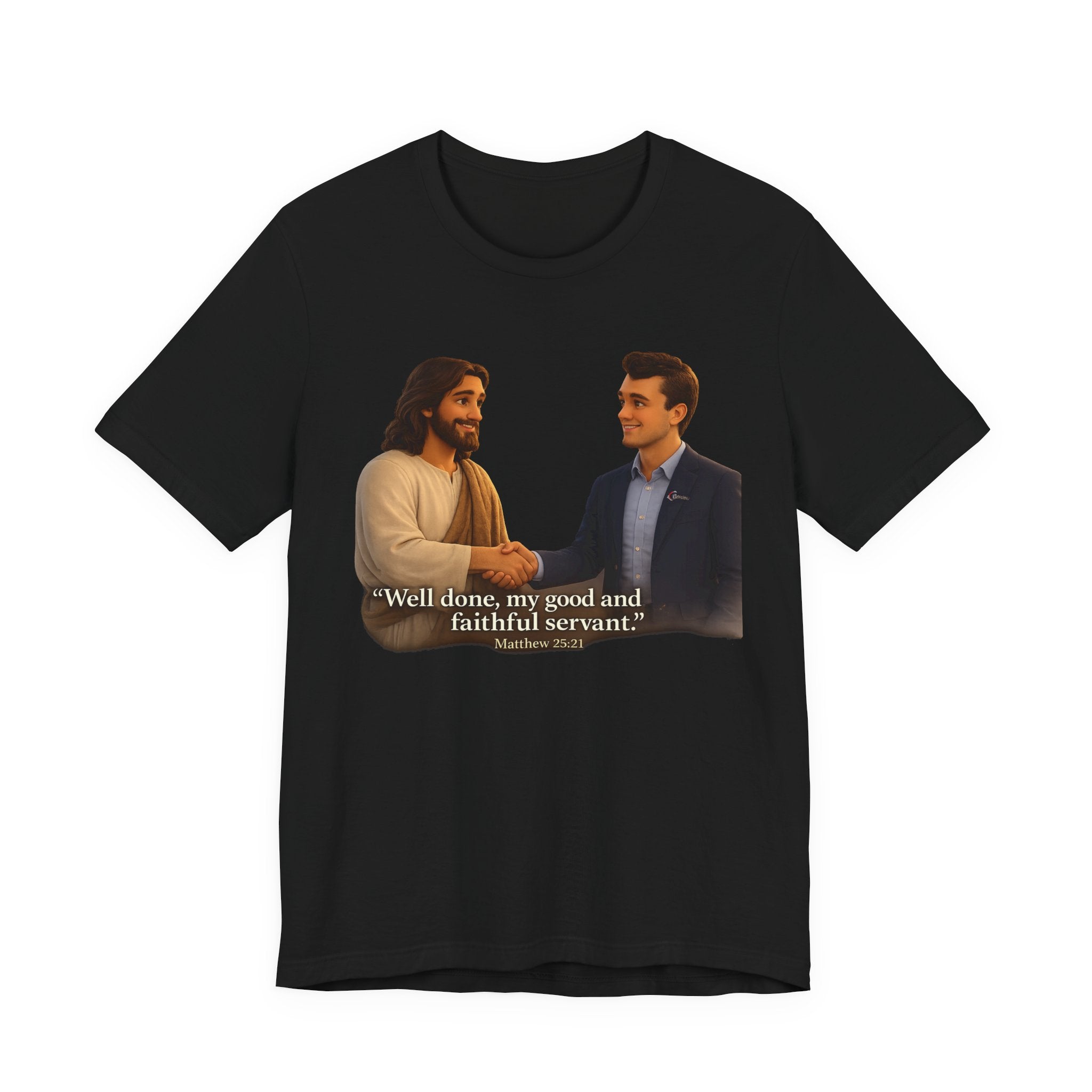 Faithful Servant Tee – "Well done, my good and faithful servant" Christian T‑Shirt
