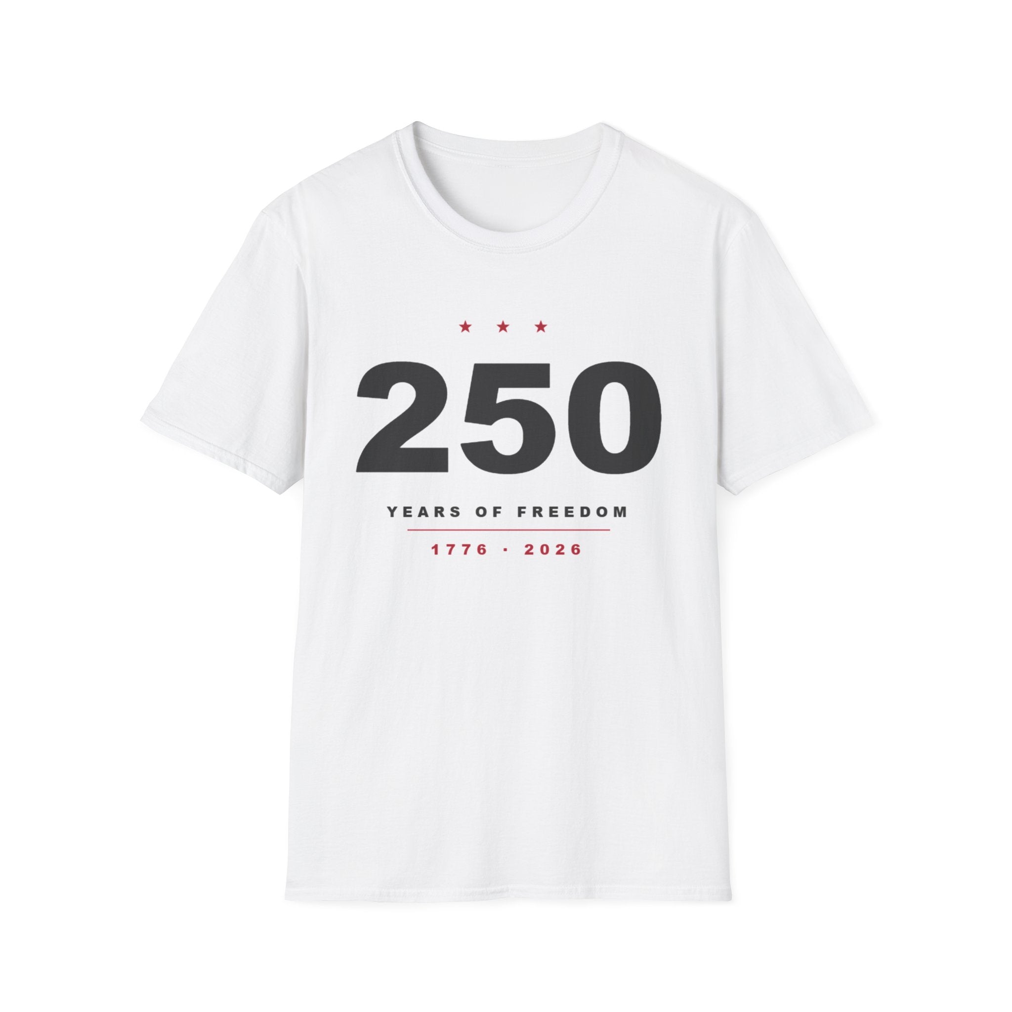 USA 250th Anniversary T-Shirt — American Support Tee