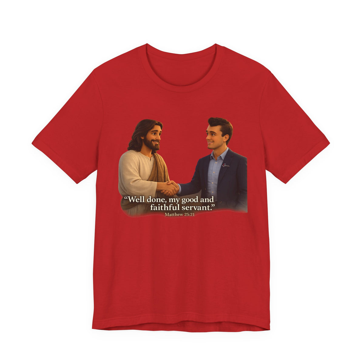 Faithful Servant Tee – "Well done, my good and faithful servant" Christian T‑Shirt