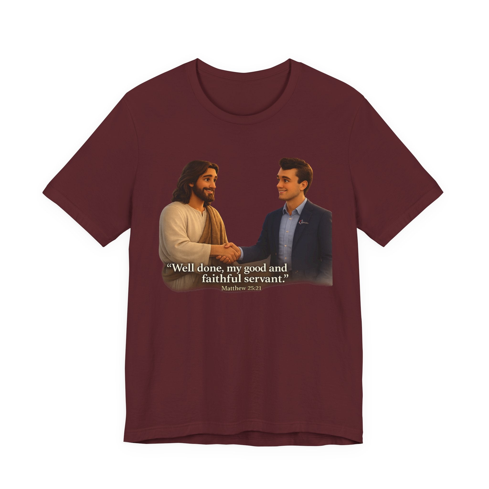 Faithful Servant Tee – "Well done, my good and faithful servant" Christian T‑Shirt