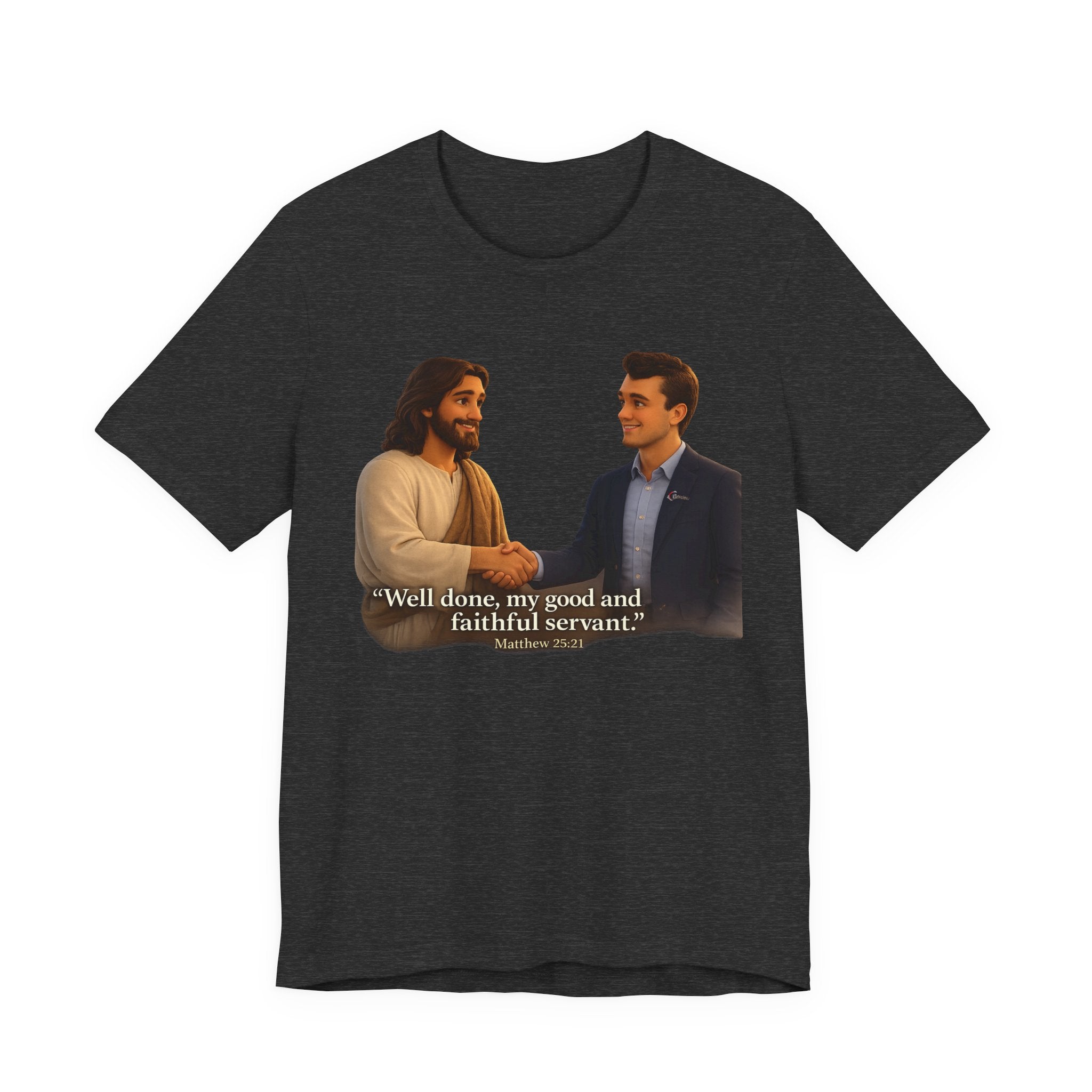 Faithful Servant Tee – "Well done, my good and faithful servant" Christian T‑Shirt