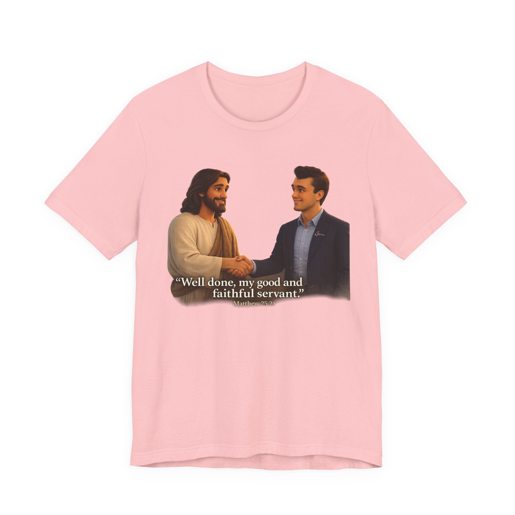 Faithful Servant Tee – "Well done, my good and faithful servant" Christian T‑Shirt